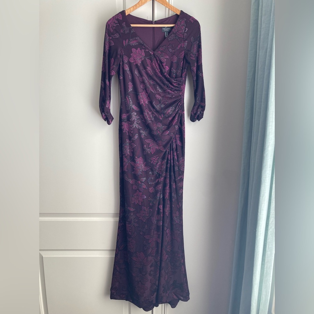 Adrianna Papell Long Sheath Formal Dress